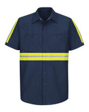 Red Kap Enhanced Visibility Industrial Work Shirt SP24E