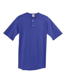 Augusta Sportswear Two-Button Baseball Jersey 580