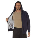 Rothco Thermal Lined Full-Zip Hoodie. Item