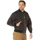Rothco Lightweight Enhanced Nylon MA-1 Flight Jacket. Item