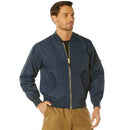 Rothco Lightweight Enhanced Nylon MA-1 Flight Jacket. Item