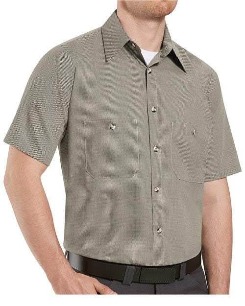 Red Kap Premium Short Sleeve Work Shirt - Tall Sizes SP20T