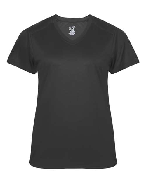 Badger Ultimate SoftLock™ Women's V-Neck T-Shirt 4062