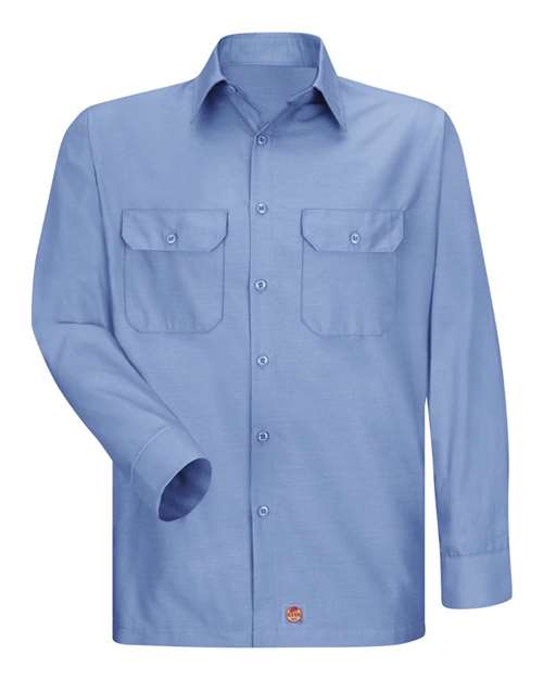Red Kap Ripstop Long Sleeve Shirt - Tall Sizes SY50T