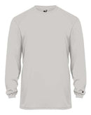 Badger Ultimate SoftLock™ Long Sleeve T-Shirt 4004 - Silver