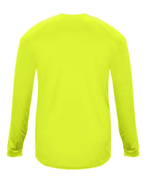 Badger Ultimate SoftLock™ Long Sleeve T-Shirt 4004 - Safety Yellow