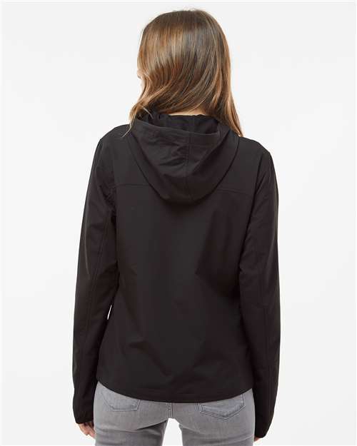 DRI DUCK Women's Ascent Soft Shell Hooded Jacket 9411