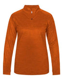 Badger Women’s Tonal Blend Quarter-Zip Pullover 4173