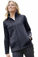 Edwards Womens Sweater Knit Jacket [
