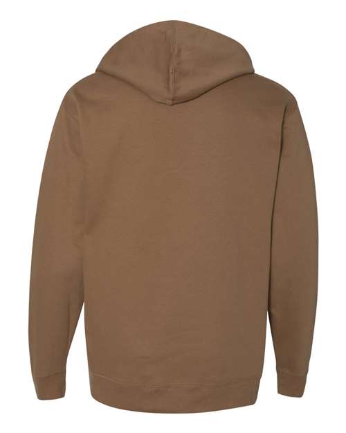 Independent Trading Co. Midweight Hooded Sweatshirt SS4500 - Saddle