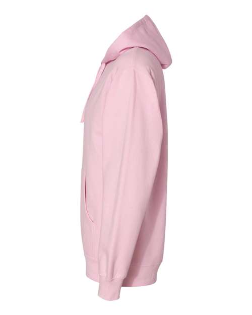 Independent Trading Co. Midweight Hooded Sweatshirt SS4500 - Light Pink