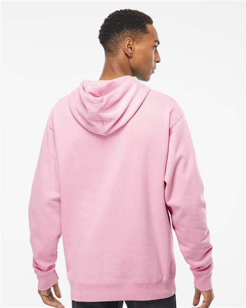 Independent Trading Co. Midweight Hooded Sweatshirt SS4500 - Light Pink