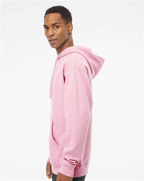 Independent Trading Co. Midweight Hooded Sweatshirt SS4500 - Light Pink