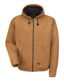 Red Kap Blended Duck Zip-Front Hooded Jacket JD20