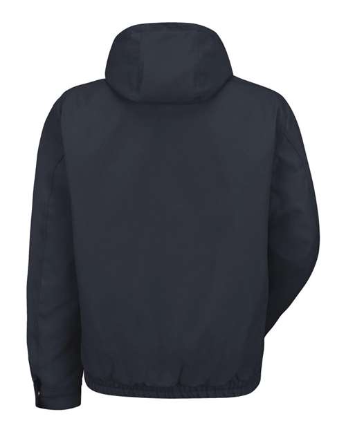 Red Kap Blended Duck Zip-Front Hooded Jacket JD20
