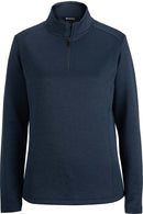 Edwards Point Grey Ladies Quarter Zip [