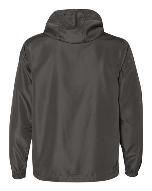 Independent Trading Co. Lightweight Windbreaker Full-Zip Jacket EXP54LWZ - Graphite