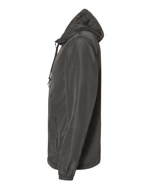 Independent Trading Co. Lightweight Windbreaker Full-Zip Jacket EXP54LWZ - Graphite