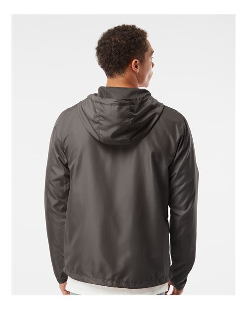 Independent Trading Co. Lightweight Windbreaker Full-Zip Jacket EXP54LWZ - Graphite