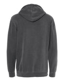 Independent Trading Co. Midweight Pigment-Dyed Hooded Sweatshirt PRM4500 - Pigment Black