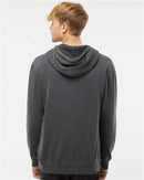 Independent Trading Co. Midweight Pigment-Dyed Hooded Sweatshirt PRM4500 - Pigment Black
