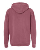 Independent Trading Co. Midweight Pigment-Dyed Hooded Sweatshirt PRM4500 - Pigment Maroon