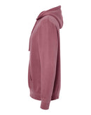 Independent Trading Co. Midweight Pigment-Dyed Hooded Sweatshirt PRM4500 - Pigment Maroon