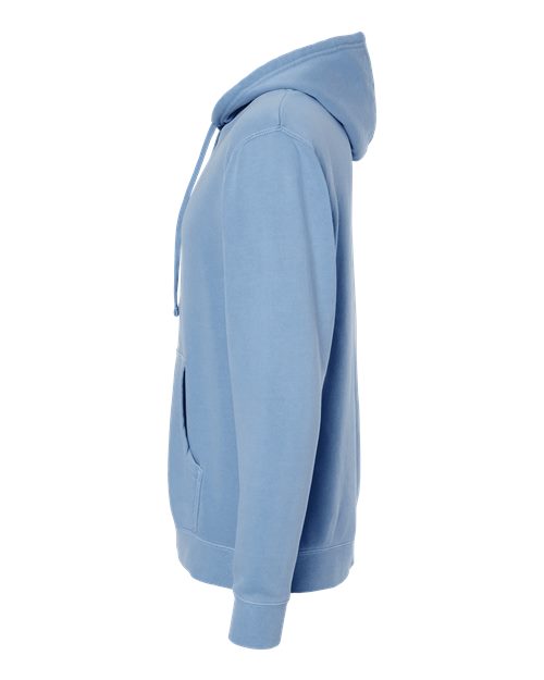Independent Trading Co. Midweight Pigment-Dyed Hooded Sweatshirt PRM4500 - Pigment Light Blue