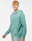 Independent Trading Co. Midweight Pigment-Dyed Hooded Sweatshirt PRM4500 - Pigment Mint