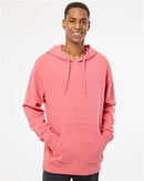 Independent Trading Co. Midweight Pigment-Dyed Hooded Sweatshirt PRM4500 - Pigment Pink