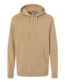 Independent Trading Co. Midweight Pigment-Dyed Hooded Sweatshirt PRM4500 - Pigment Sandstone