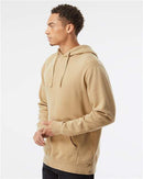 Independent Trading Co. Midweight Pigment-Dyed Hooded Sweatshirt PRM4500 - Pigment Sandstone