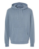 Independent Trading Co. Midweight Pigment-Dyed Hooded Sweatshirt PRM4500 - Pigment Slate Blue