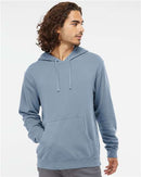 Independent Trading Co. Midweight Pigment-Dyed Hooded Sweatshirt PRM4500 - Pigment Slate Blue