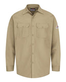 Bulwark Flame Resistant Excel Work Shirt - Tall Sizes SEW2T