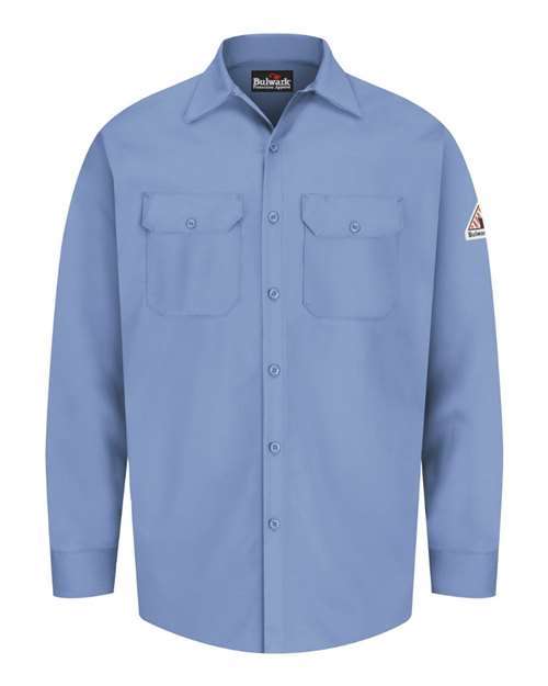 Bulwark Flame Resistant Excel Work Shirt - Tall Sizes SEW2T