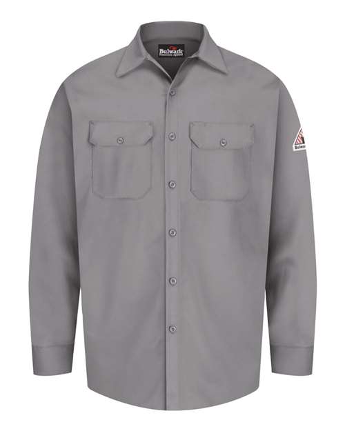 Bulwark Flame Resistant Excel Work Shirt - Tall Sizes SEW2T