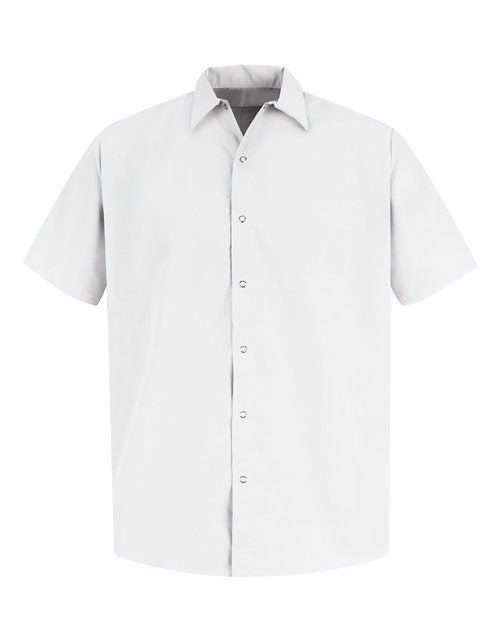 Red Kap Specialized Pocketless Polyester Work Shirt SS26