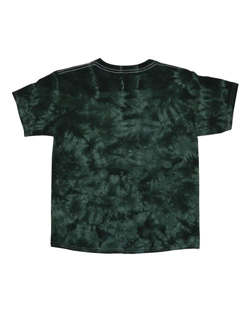 Dyenomite Crystal Tie-Dyed T-Shirt 200CR - Forest