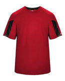 Badger Striker T-Shirt 4176 - Red/ Black