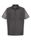 Red Kap Short Sleeve Automotive Crew Shirt - Tall Sizes SY20T
