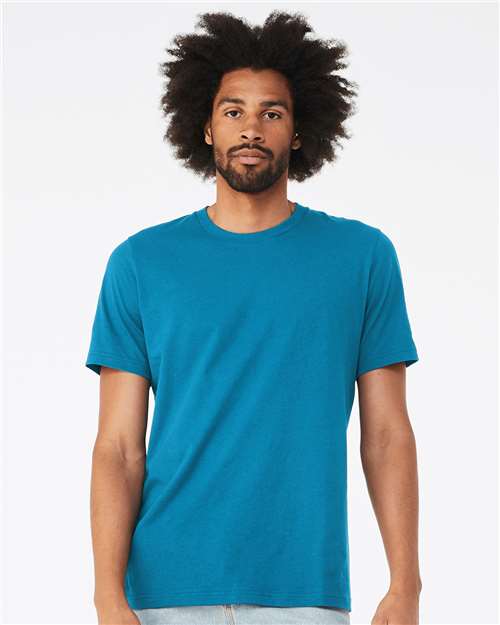 BELLA + CANVAS Jersey Tee 3001 - Electric Blue