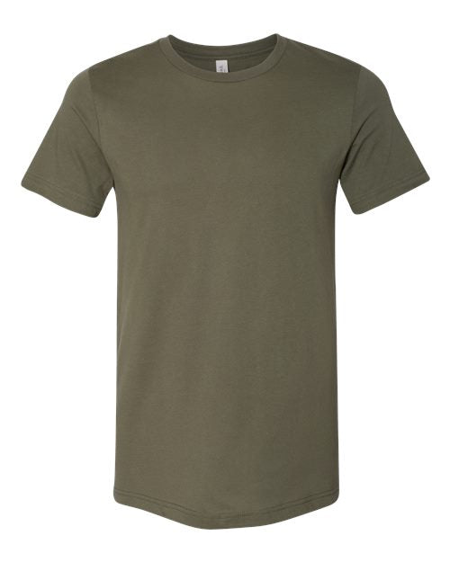 BELLA + CANVAS Jersey Tee 3001 - Military Green