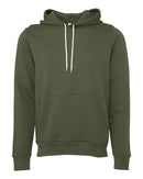 BELLA + CANVAS Sponge Fleece Hoodie 3719 - Military Green