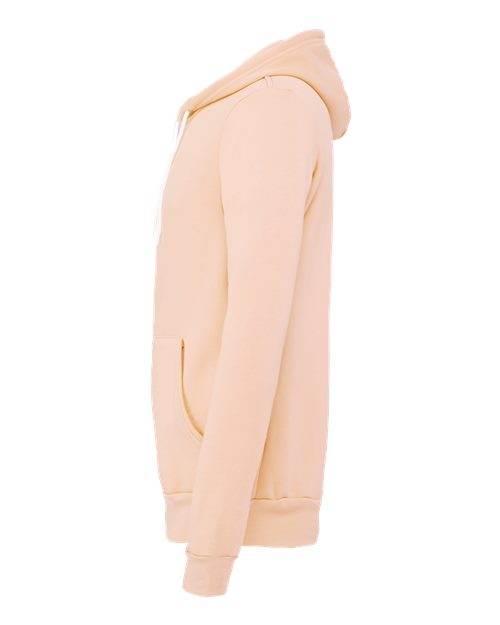 BELLA + CANVAS Sponge Fleece Full-Zip Hoodie 3739 - Peach