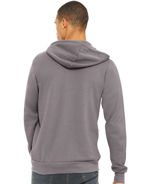 BELLA + CANVAS Sponge Fleece Full-Zip Hoodie 3739 - Storm