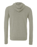 BELLA + CANVAS Sponge Fleece Full-Zip Hoodie 3739 - Heather Stone
