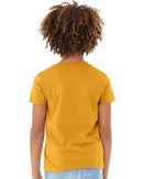 BELLA + CANVAS Youth Jersey Tee 3001Y - Mustard