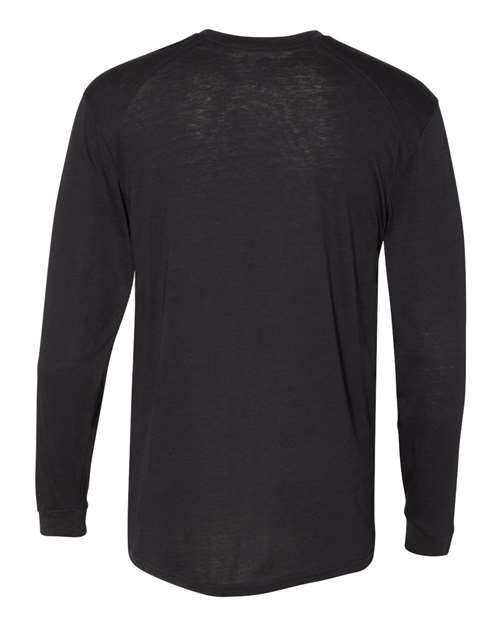 Badger Triblend Performance Long Sleeve T-Shirt 4944 - Black