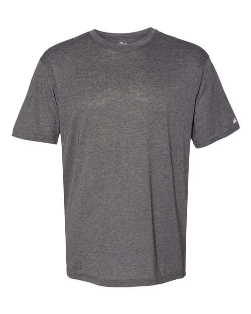 Badger Triblend Performance T-Shirt 4940 - Black Heather